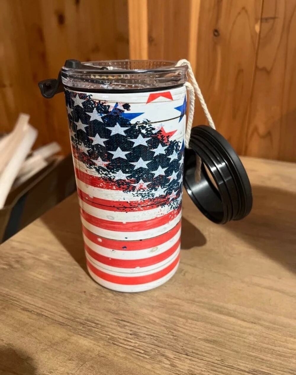 Patriotic Can Cooler